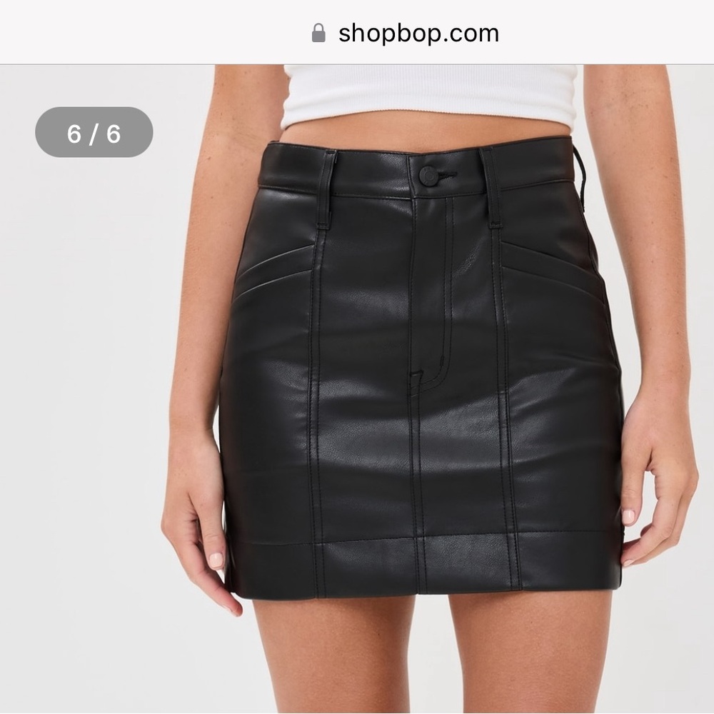 Pistola Vegan Leather Black Mini from ShopBop - Worn ONCE